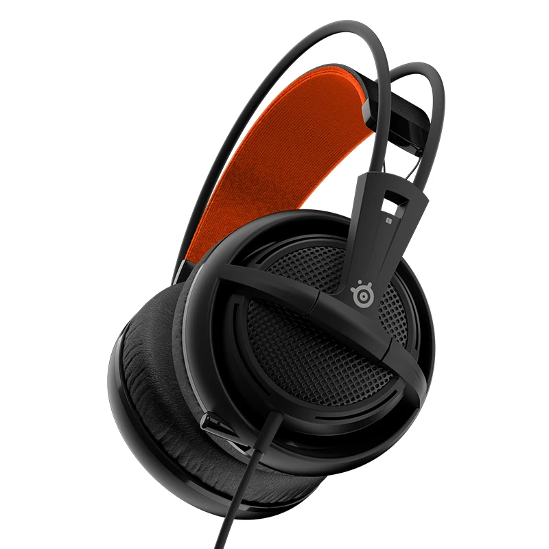 Without Retail Box Игровая гарнитура SteelSeries Siberia 200, прочные оригинальные наушники с микрофоном - Цвет: Without Retail Box