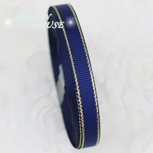 navy blue Новинка(2 метра/рулон) 3/" 1,2 см двойная Пномпень лента DIY атласные ленты подарочная упаковка Рождественские Свадебные украшения - Цвет: navy blue