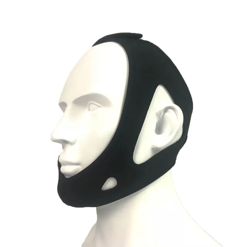 

1Pcs Anti Snore Chin Strap Stop Snoring Sleeping Suppport Belt Jaw Lift Mouth Close Adult Male Female Sleep Helping Care Tools