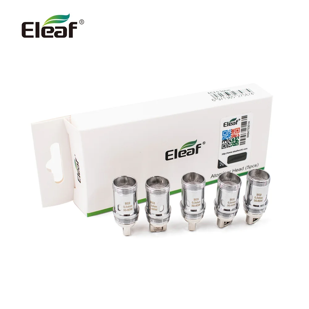 100% оригинал Eleaf EC2 0.3ohm/0.5ohm головка подходит для Melo 4 атомайзера ec2 катушки