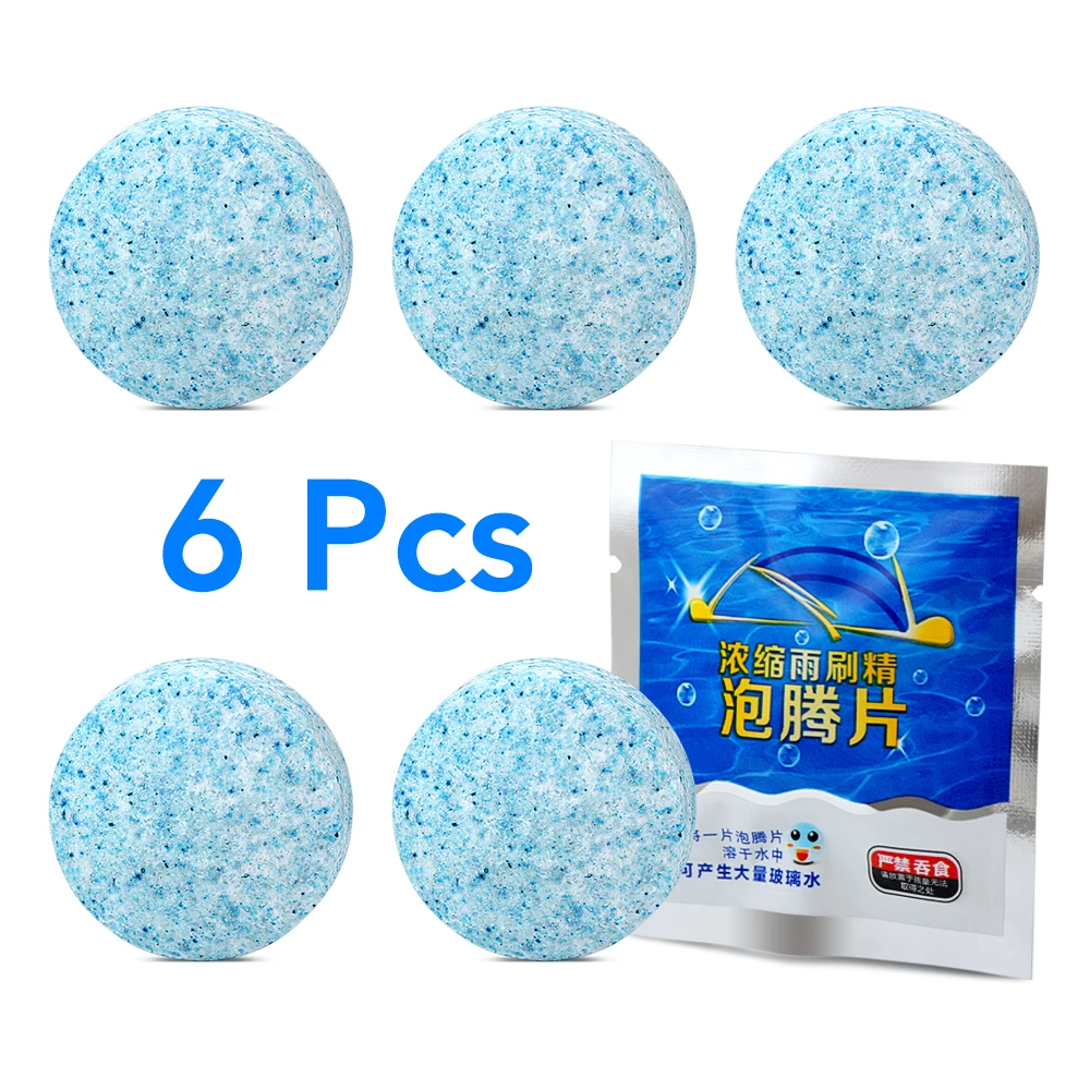 6 шт. автомобильные аксессуары для очистки лобового стекла очиститель чистящие