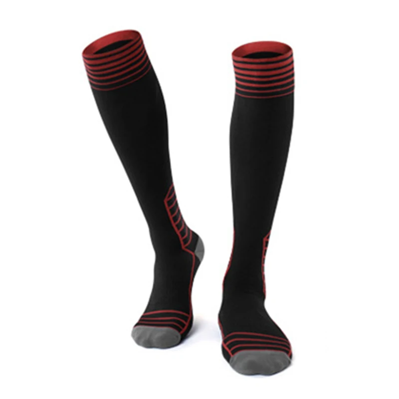 Для мужчин из хлопка спортивные носки длиной до колена унисекс тренажерный зал