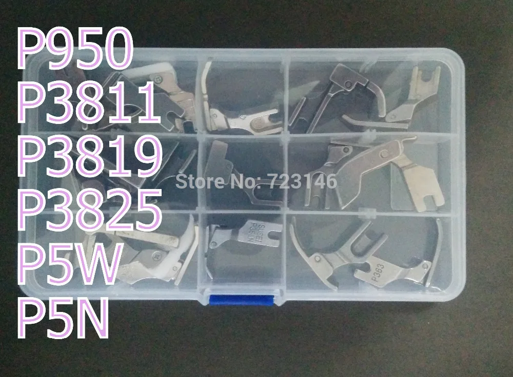 

NO:10 SET FOOT 8ALOT SPECIAL Presser Foot SPECIAL FEET for Industrial Sewing Machine Brother Juki Singer Siruba Toyota