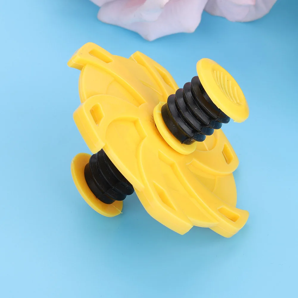 Новая детская резиновая ручка-стимулятор для пальцев "Fidget Spinner" с возможностью пружинного отскока для декомпрессии и противостояния стрессу.