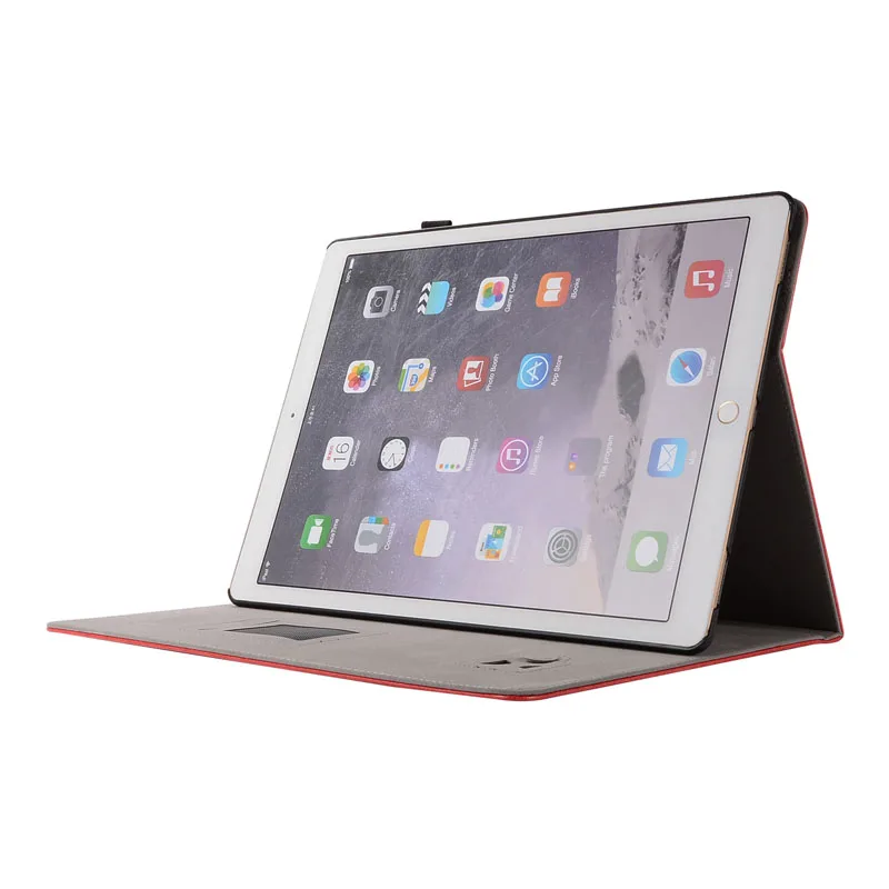 Новый чехол для планшета iPad Pro 12.9 дюймов 2015/2017 годов с ручкой, подставкой и отделением для карт.