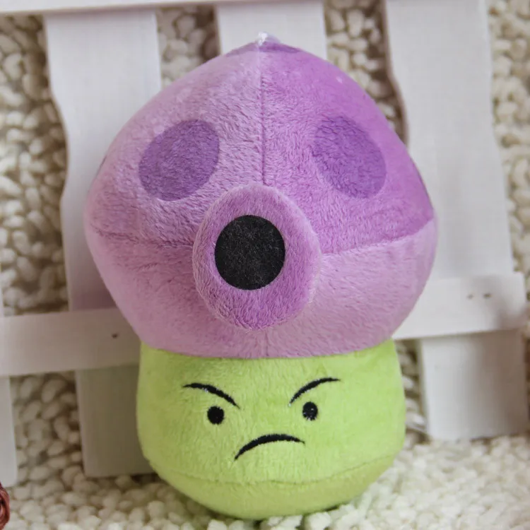Style 12 Fume shroom 27 стилей Растения против Зомби Плюшевые игрушки 13-20 см Растения против Зомби мягкие плюшевые игрушки куклы детские игрушки для детей Подарки вечерние игрушки - Цвет: Style 12 Fume shroom