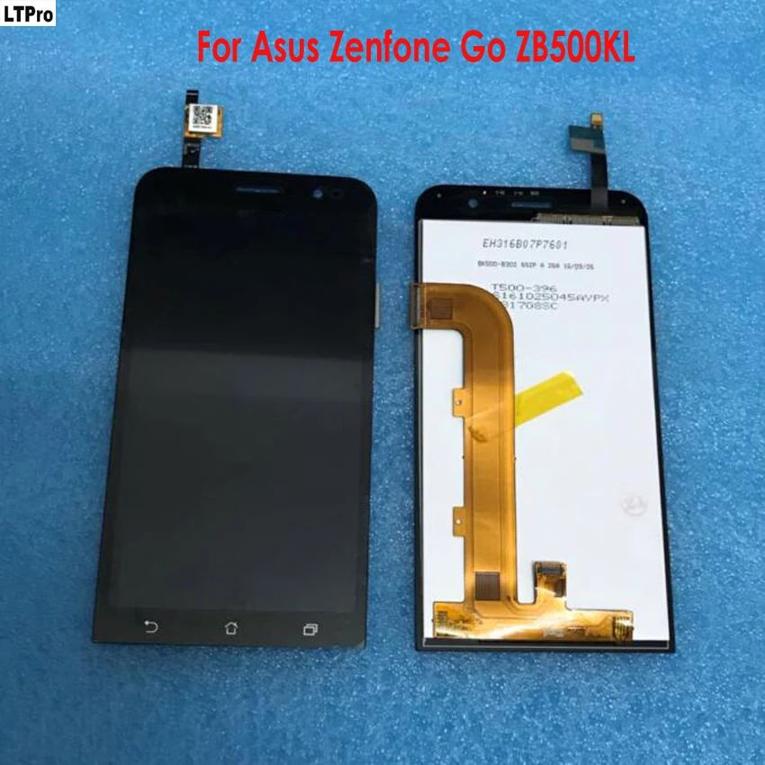 LTPro 100% Warranty Original For ASUS Zenfone Go ZB500KL X00AD Full LCD Display Touch Screen Digitizer Assembly Mobile Parts