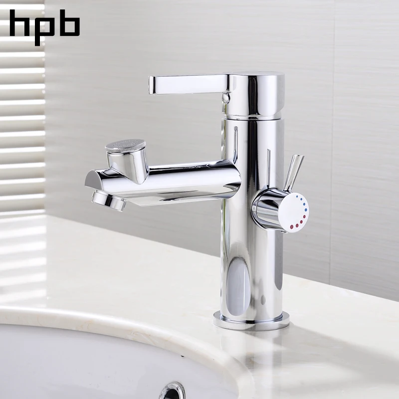 HPB хромированная отделка верхний спрей смеситель для ванной комнаты кран