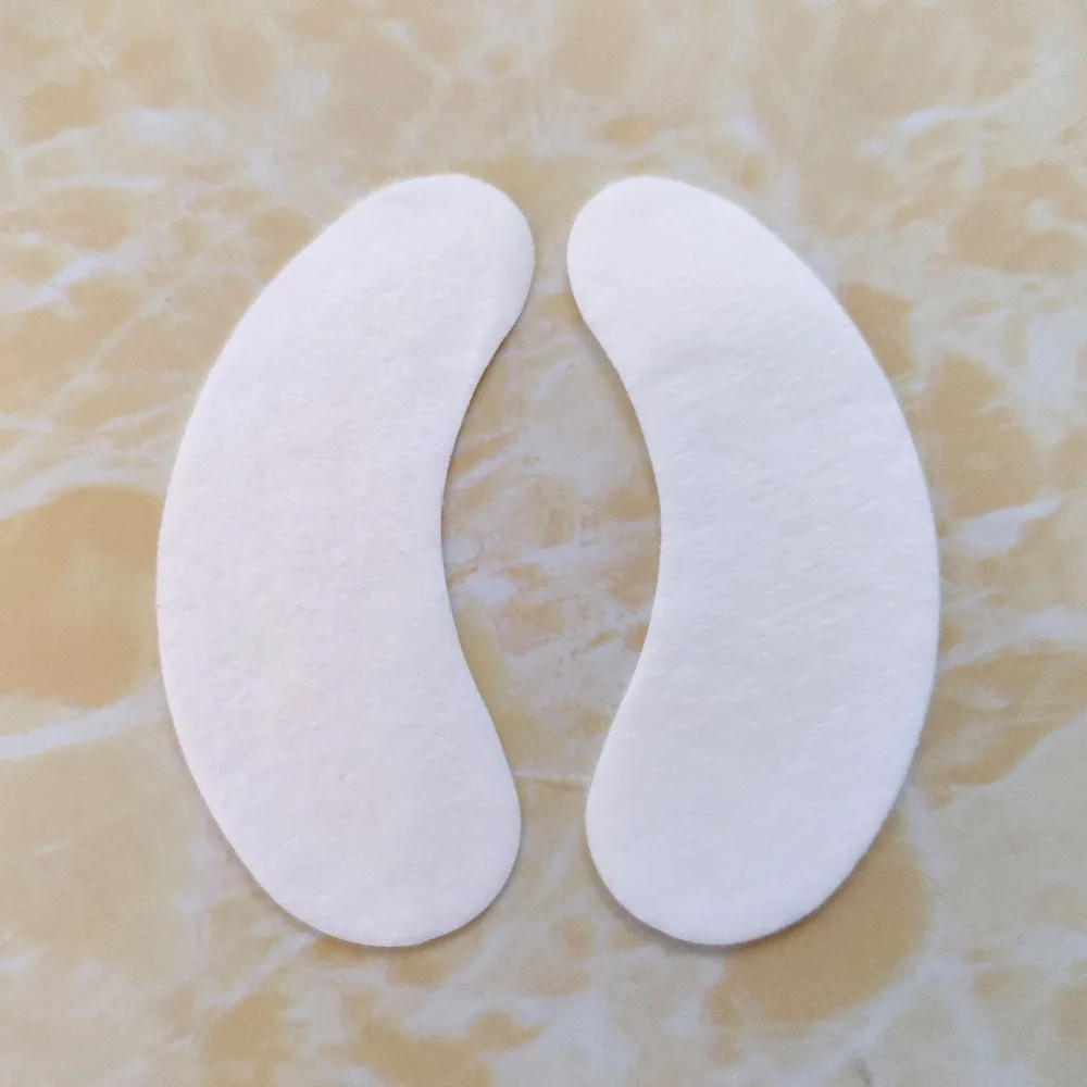 Патчи под глаза для наращивания ресниц шелковые накладки глаз из Южной Кореи 100