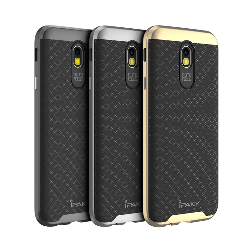 Ipaky Coque для Samsung Galaxy J5 2017 Чехол Броня PC рамка + силиконовый чехол J7 Чехлы EU-Version |