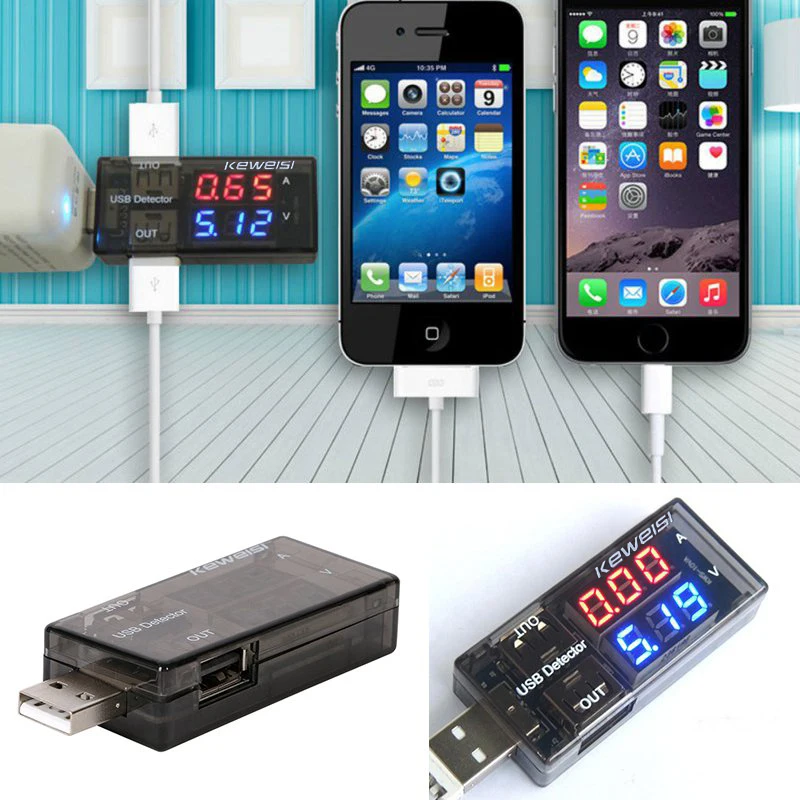 USB зарядное устройство Доктор Ток Напряжение зарядный детектор батарея тестер Вольтметр Амперметр Вольтметр usb Тестер