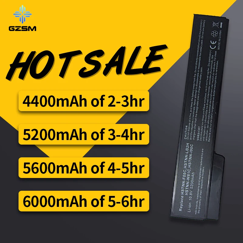 HSW 6 ячеек 5200mAH аккумулятор для hp EliteBook 8460p 8460w 8560p ProBook 6360b 6460b 6465b 6560b 6565b 628369-421 аккумулятор
