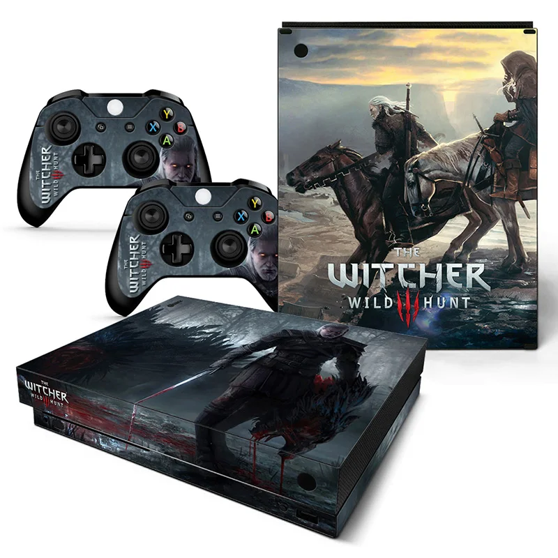 Самоклеящаяся пленка для Microsoft Xbox One X Skin наклейки консоль+ 2 шт контроллер защитный чехол