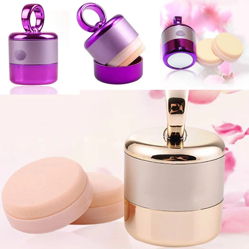 Пуховка с электоприводом губка Вибрация порошка основа 1 шт. крем косметика