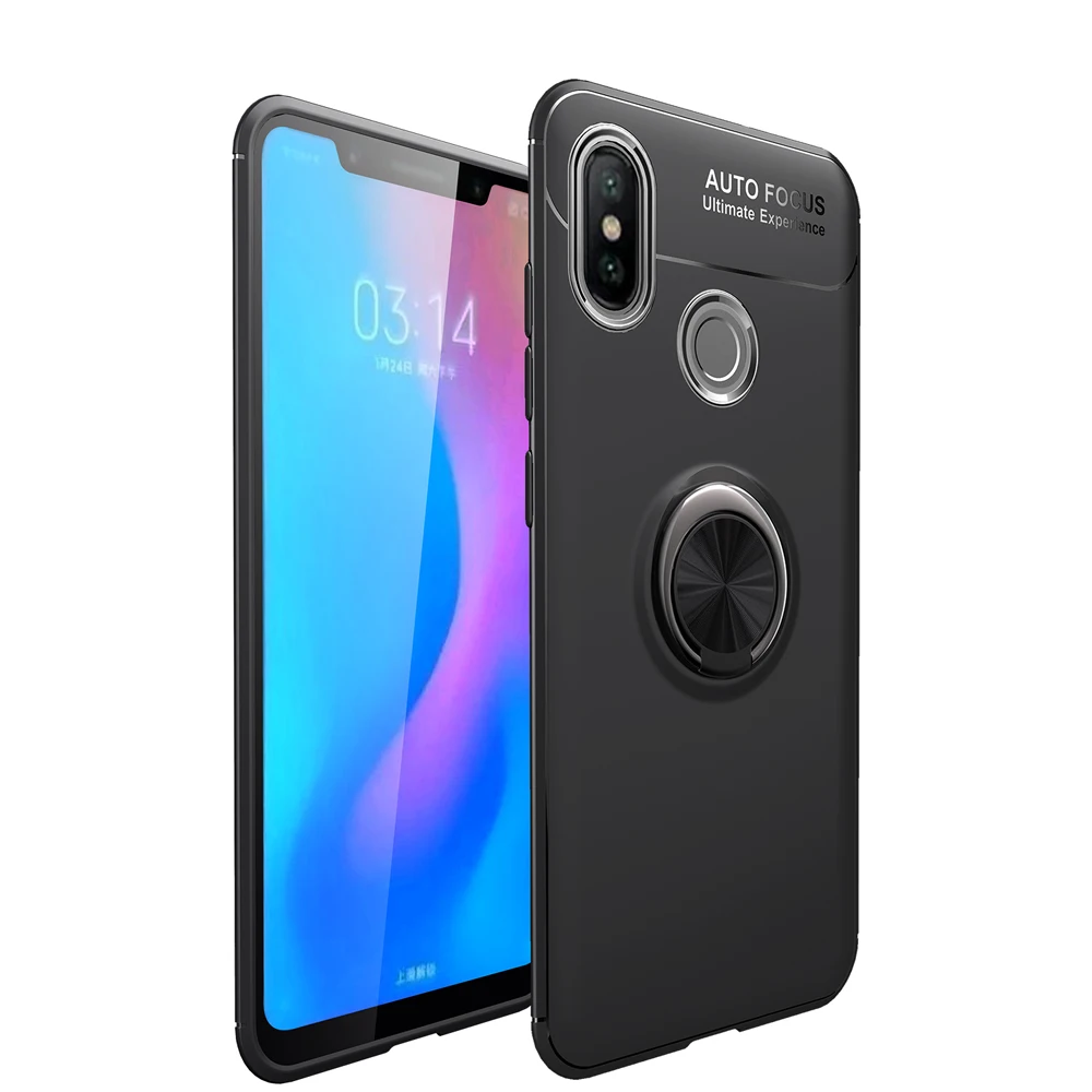 Чехол для Xiaomi Mi8 Mi A2 Lite кольцевой держатель подставка бампер A1 6X чехол 6 Redmi 6a note 5 pro