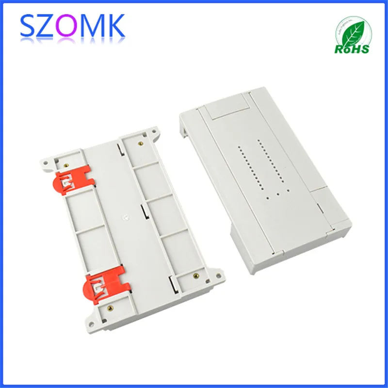 electrical din rail plastic box (1 pcs) 168*115*40mm szomk new housing for pcb board junction boxes | Обустройство дома