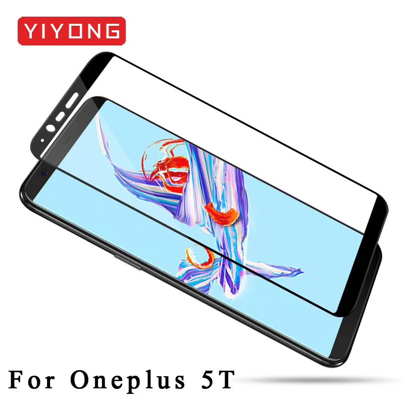 YIYONG закаленное стекло для OnePlus 3 T 5 6 5D полное покрытие экрана протектор One Plus 3t