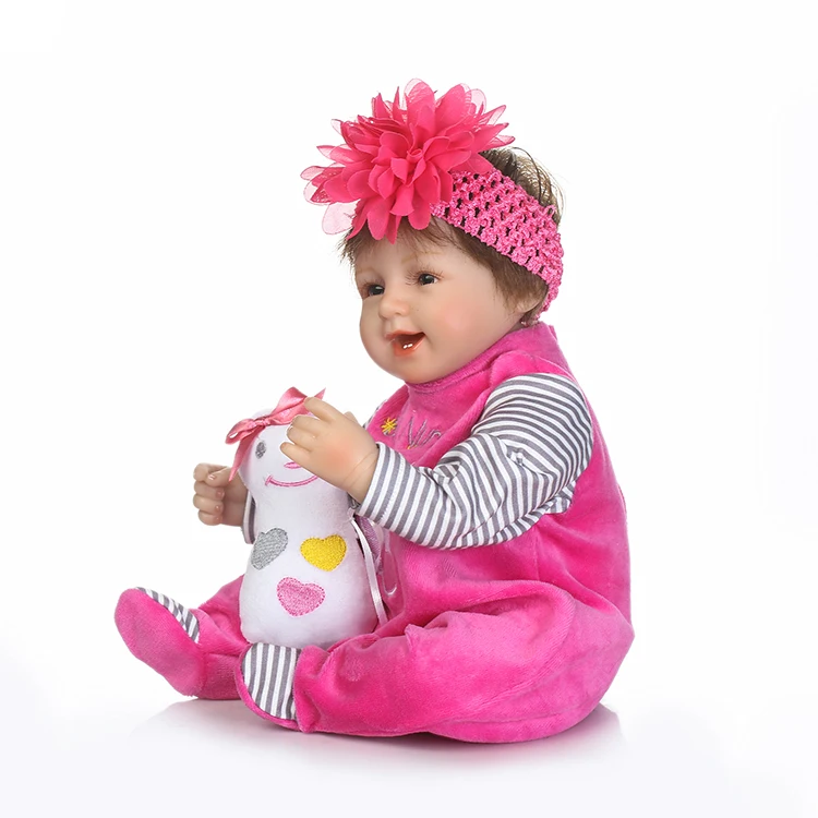 Кукла реборн Мягкая силиконовая на ощупь 18 дюймов | Игрушки и хобби