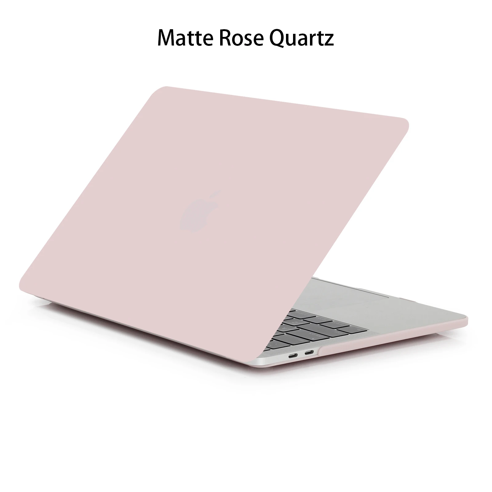 Матовый Кристалл ноутбука чехол для Iphone, для Ipad, для Ipad Mini Air 13 A1932 retina 12 11 Pro 13,3 15 Сенсорная панель Крышка A1706 A1989 A1990 A1707 - Цвет: Matte New Pink