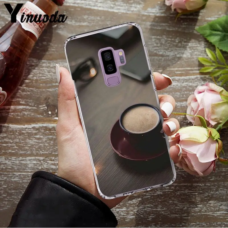 A4 Yinuoda чашка кофе Роскошный Уникальный Дизайн чехол для телефона для samsung S5 S6 S6 edge S6edge Plus S7 S8 S9 Plus чехол - Цвет: A4