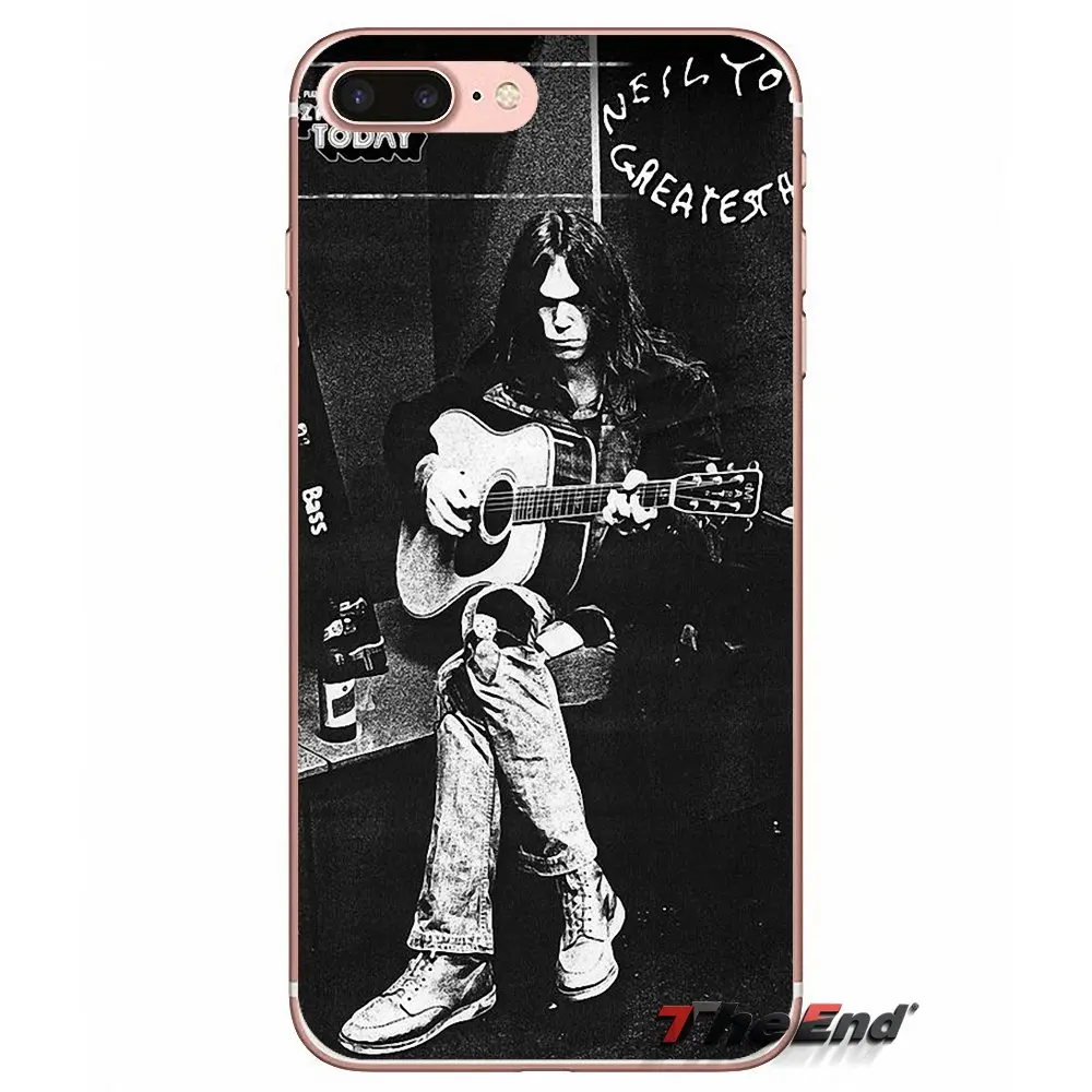 Neil Young Godfather of Grunge мягкий чехол для iPhone X 4 4S 5 5S 5C SE 6 6S 7 8 Plus Samsung Galaxy J1 J3 J5 J7 A3 A5 2016 2017 |
