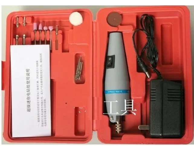 

GJZK01 1 set Mini Drill Set Drill Grinder Kit Micro Drill Electric Grinding Suit NEW