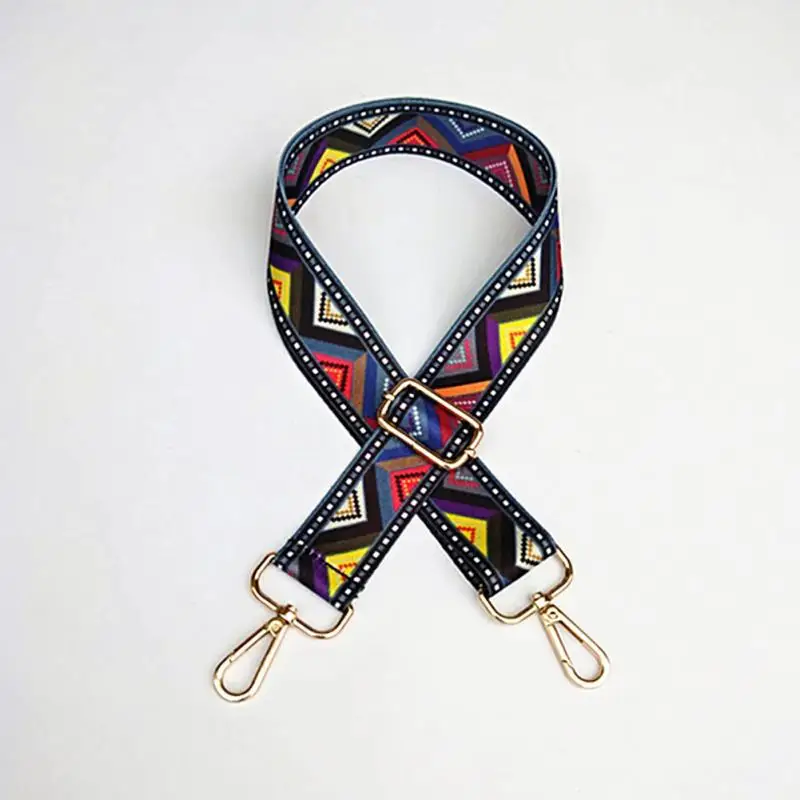 Разноцветный ремень в этническом стиле аксессуары для ремней с радугой