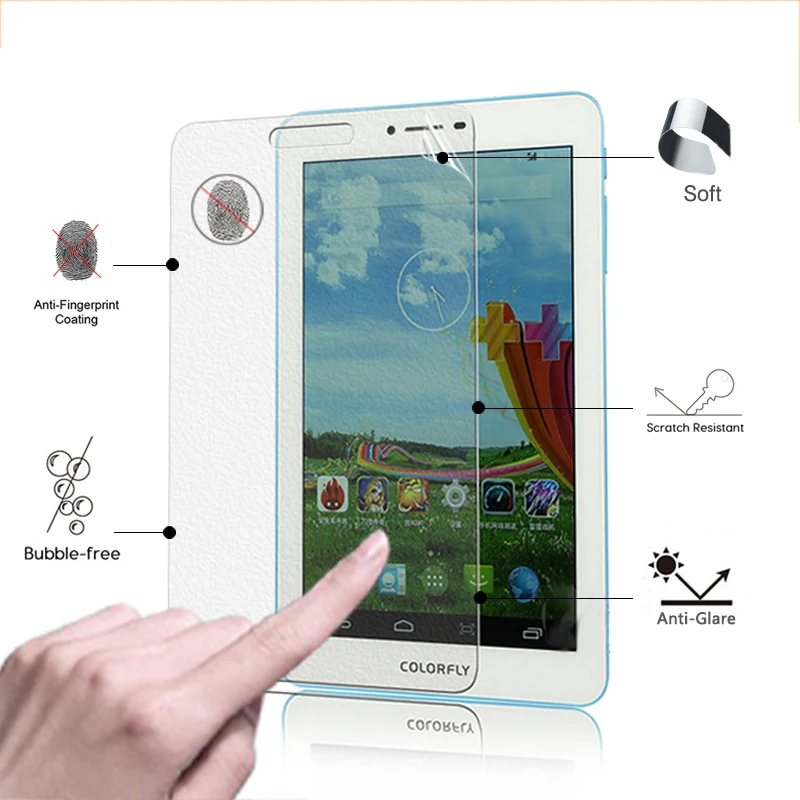 Премиум Антибликовая матовая защитная пленка для Colorfly G708 7 0 &quottablet Защита от