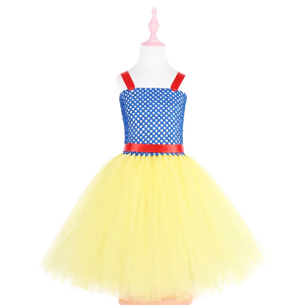 2019 Girls Wedding Birthday Party Mesh Ball Gown Tutu Dress Princess Children's Dresses Fancy Halloween Cosplay Costume Vestidos | Детская
