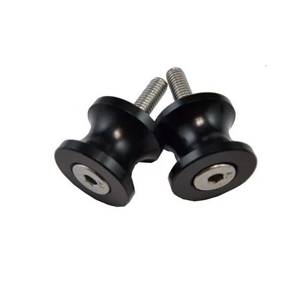 6mm Black Spools BJMOTO мотоцикл 10 мм 6 мм 8 мм ЧПУ маятник Катушки слайдер стенда винты для Honda Yamaha Kawasaki Ninja 250 Suzuki Triumph S1000RR - Цвет: 6mm Black Spools