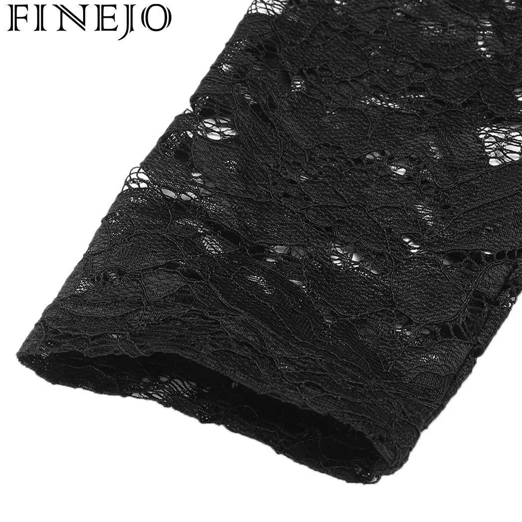 FINEJO лето осень кардиганы модные повседневные для женщин 3/4 рукав Цветочный