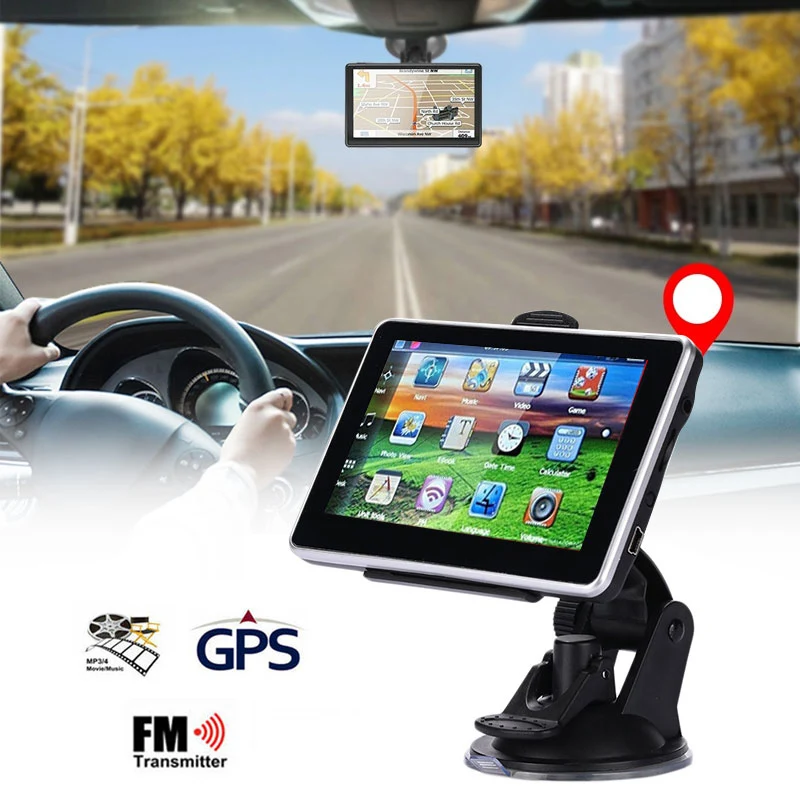 4 3 дюйм(ов) ов) 8 ГБ навигации автомобиля датчики фотографии gps навигатор