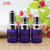 30ml purple glass dropper bottle 30cc empty cosmetic container essenceessential oilperfume sub bottling
