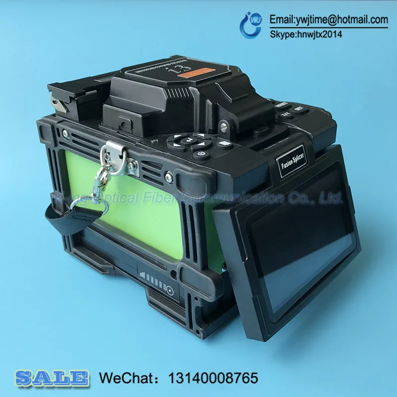 Очень стабильная машина 6 двигатель сведение по сердцевине волокна FTTH сварочный