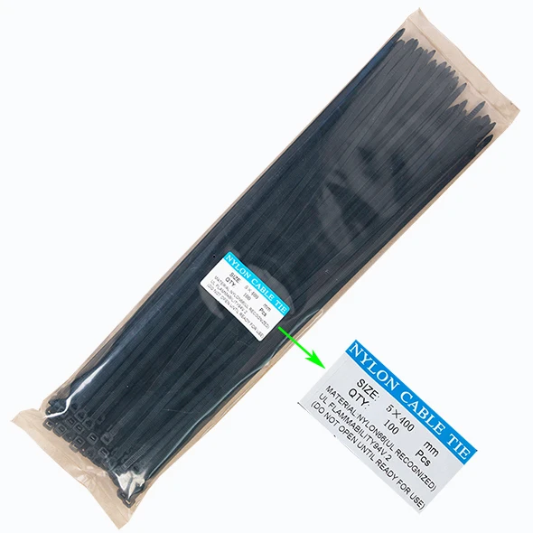 16inch 100 шт. нейлоновые кабельные стяжки 6, 8, 10, 12, 14, 16, 18, 20 дюймов самофиксирующиеся пластиковые стяжки на молнии ширина 4,8 мм широко используются для проводов аккуратные 50 фунтов - Цвет: 16inch