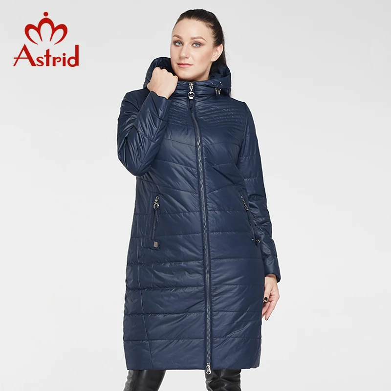 Astrid New Autumn and Winter Parka Woman Plus Size Jackets Women Big Fashion Coats 50kg-90kg AM-2670 | Женская одежда