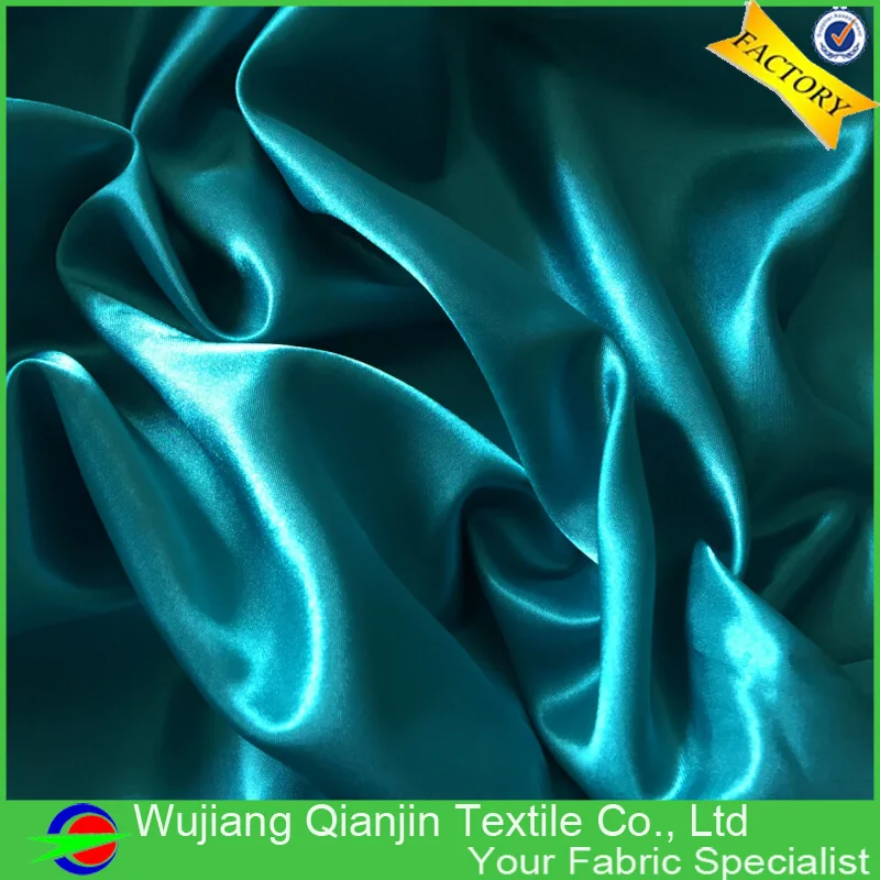 100% полиэстер светло темно зеленая атласная шёлковая ткань мягкая гладкая Акция