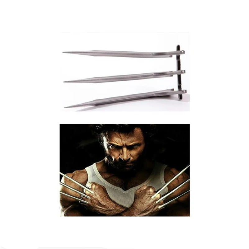 Косплей на Хэллоуин X Warrior Росомаха Логан нож когти 1:1 реквизит пара супергероев
