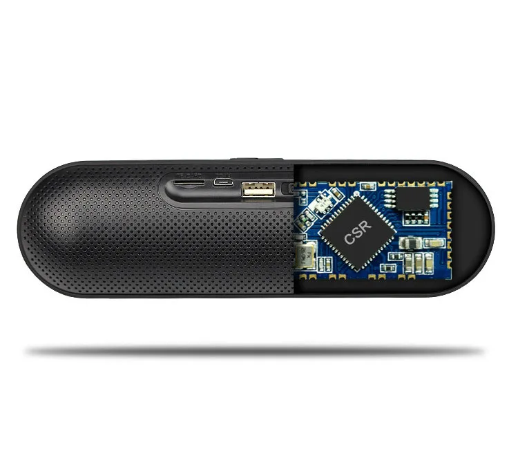 Портативный Bluetooth динамик с двойным драйвером громкий звуковая система 3D стерео