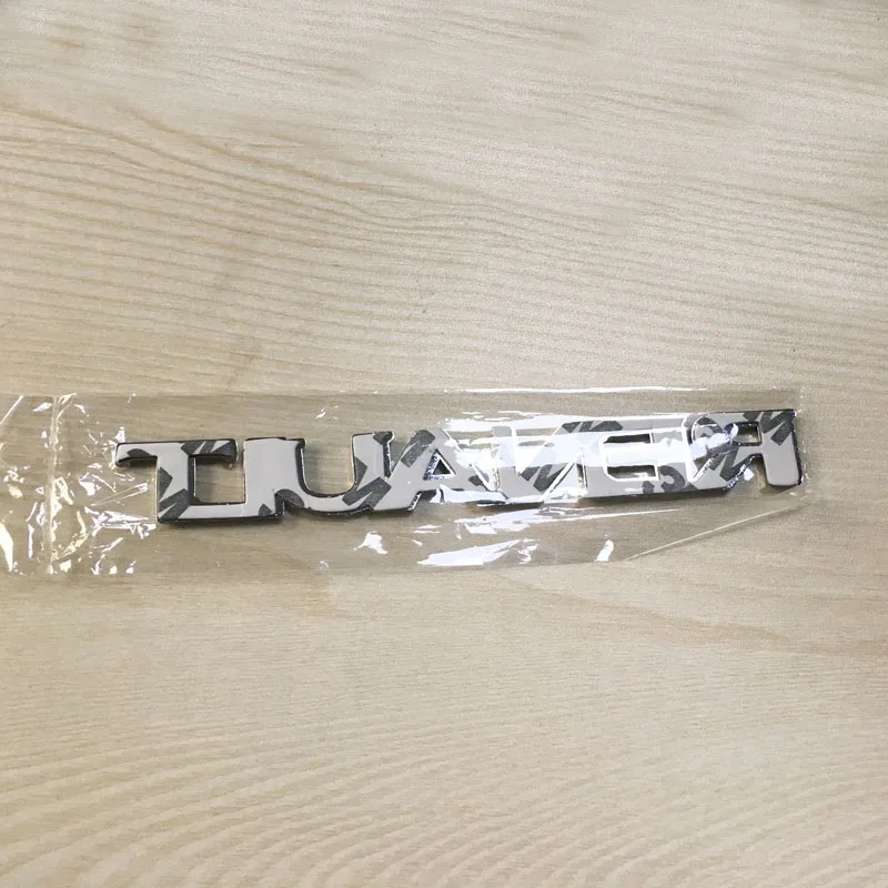 50 шт. всего автомобиля ABS Chrome задний багажник эмблема 3D письмо Стикеры Авто