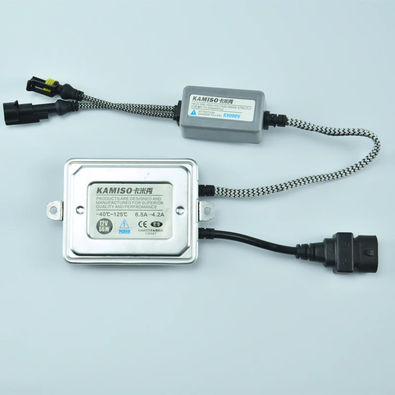 KAMISO 1 шт. тонкий HID 12 В 55 Вт Xenon Быстрый старт высокой яркости цифровой спрятанный балласт водонепроницаемый и пылезащитный балласт