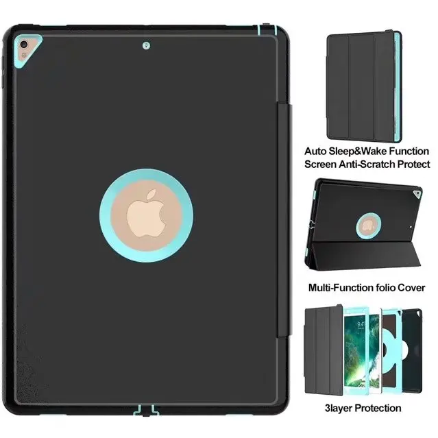 Силиконовый чехол для Apple Ipad Pro 12 9 2017 и 2015 резиновый планшета с функцией