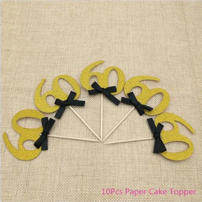 10Pcs Chicinlife 30/50th/60th с днем рождения Photo Booth Prop юбилей день Рождения Вечеринка мужчина женщина стиль подарок смешной декор поставки - Цвет: 10Pcs