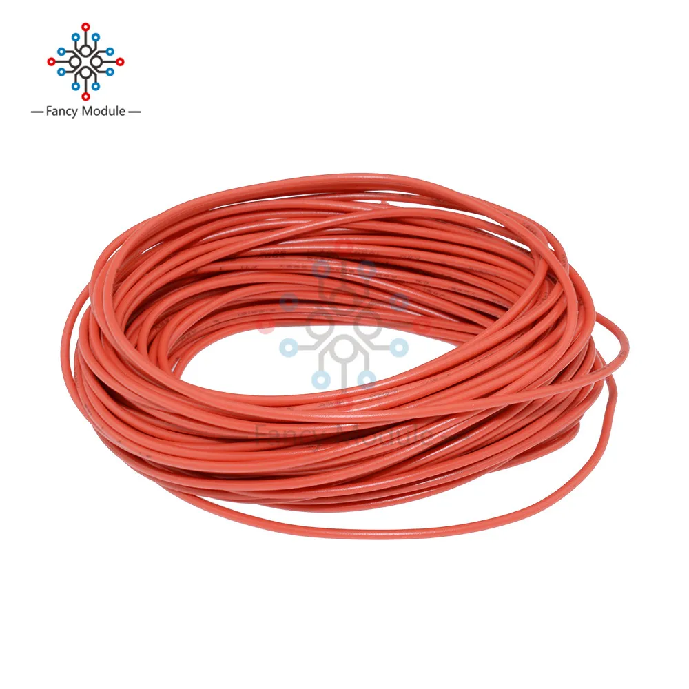 Красный желтый голубой черный гибкий яркий женский 24 10 м 300 в|cable 10m|cable wirecable stranding |