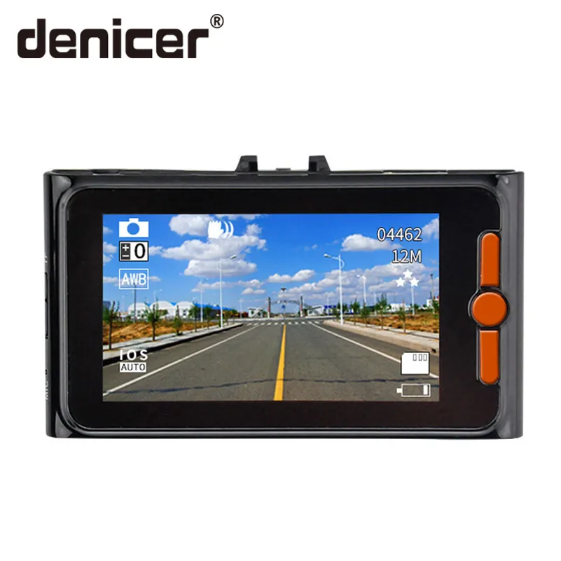 Denicer Full HD 1080P видеорегистратор 140 градусов широкоугольный Автомобильный с циклом