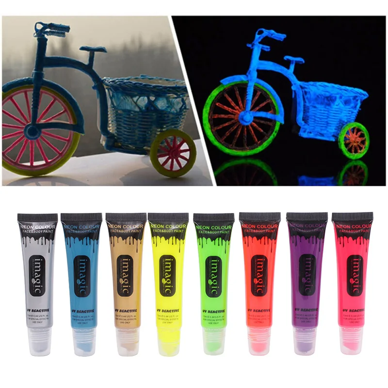 IMAGIC неоновый цвет живопись для лица тела макияж вечерние вспышка временная