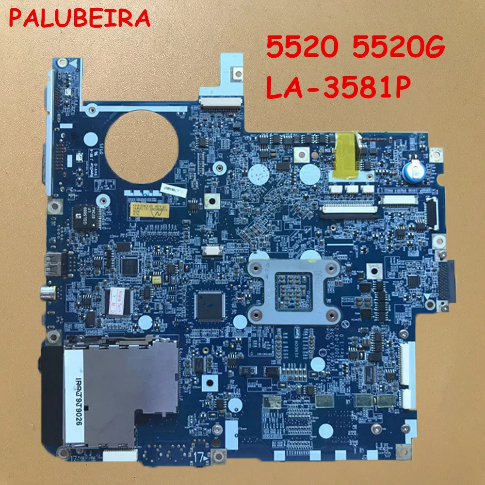 PALUBEIRA материнская плата для ноутбука Acer 7220 7520 7520G 7520ICW50 LA 3581P(ICW50) с Графика слот