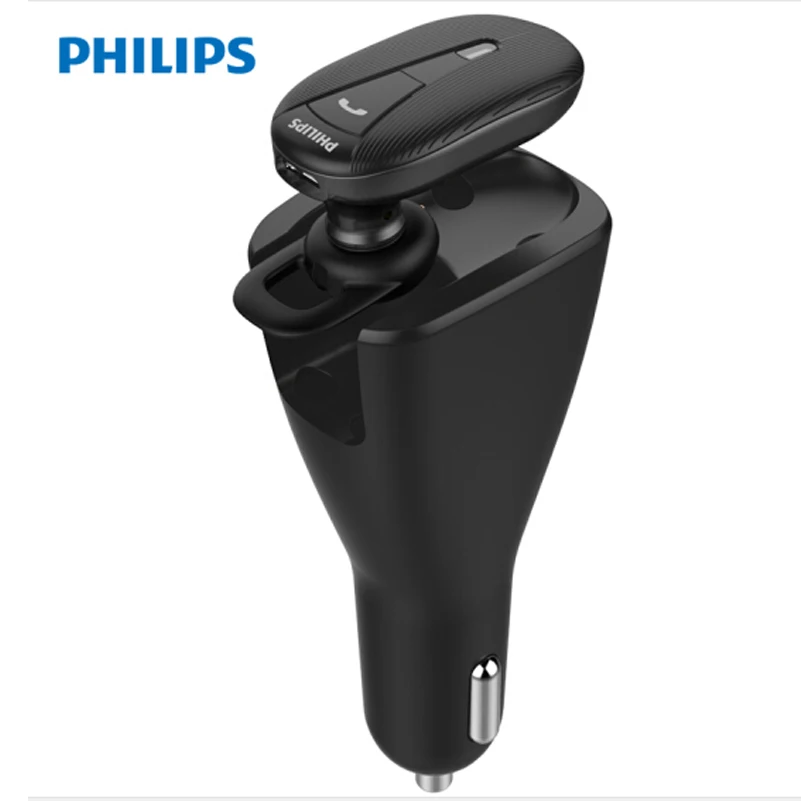 Беспроводные автомобильные Bluetooth наушники Philips SHB1801P/93 гарнитура громкой связи