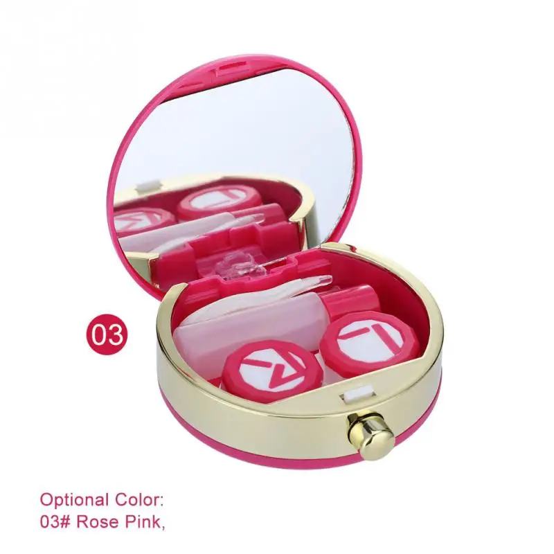 Мини держатель для контактных линз набор ухода за глазами чехол Милый дорожный