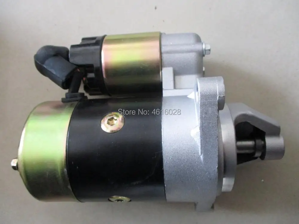 QD114A 12 В 0.8KW стартер используется на 170F 178F 186F двигатель подходит для KIPOR Кама дизельный генератор KDE6500E KDE3500E 8 шестерни двигателя запчасти